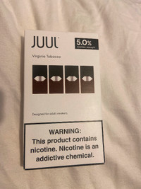 Juul Virginia Tobacco 5% (16 pods in packaging)