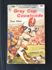 RARE Grey Cup Cavalcade 1959 CFL football vintage paperback 
