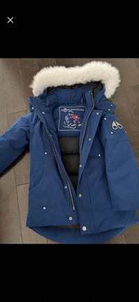 Moose Knuckle Kids Long Parka (Size S)