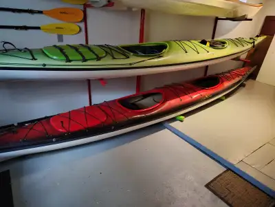 Kayak de mer tandem en fibre de verre, marque kayak St-Laurent, View more