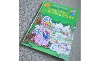 MERCER MAYER’S LITTLE MONSTER WORD BOOK with MOTHER GOOSE, View more