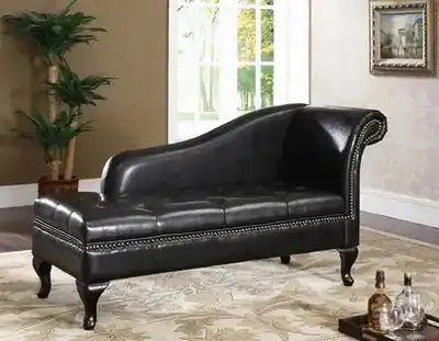 BRAND NEW CLASSIC CHAISE W/STORAGE (ESPRESSO), View more