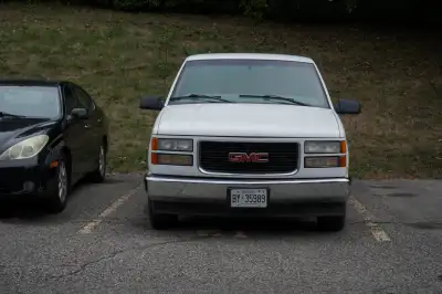 Repair or parts. Needs tune up. Tail gate stuck in place. Power Steering pump. As is. Best offer.
