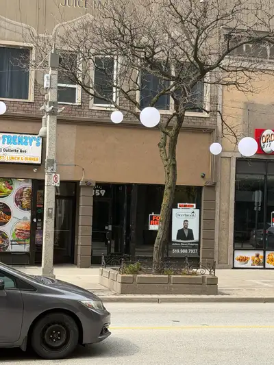 For lease a 1,500 sq. ft. restaurant in the heart of Downtown Windsor. Excellent high-exposure locat...
