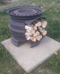 Fire pit, camp stove, outdoor fireplace with 2x2 patio paver