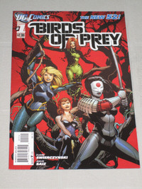 DC Comics Birds of Prey#1,2,3 & 4 comic book