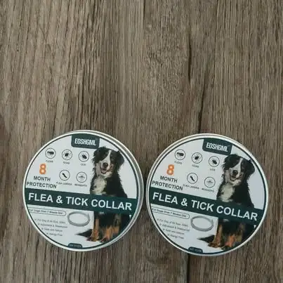 Adjustable Dog Flea & Tick Collar (8-Month Protection)