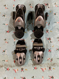 Alpine ski binding Tyrolia Kid 7 and  Marker Adult 11