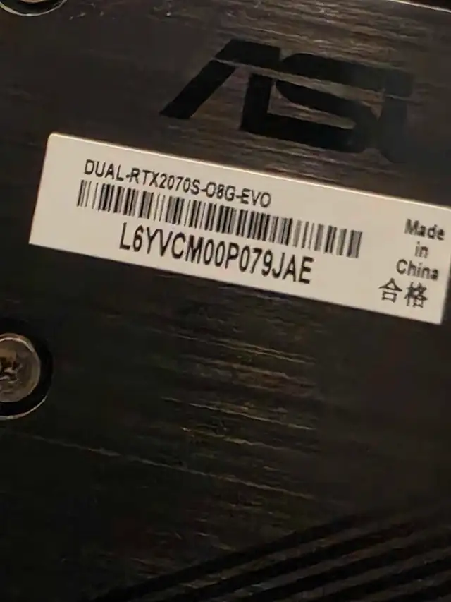 ASUS GEFORCE RTX 2070 Super in Desktop Computers in Edmonton - Image 4