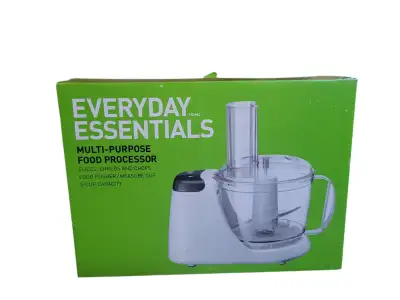 Everyday Essentials multi purpose food processor. New in box., View more