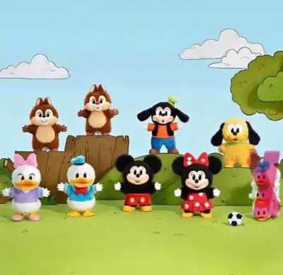 Mickey family labubu popmart, View more