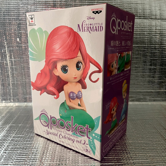 Banpresto Q Posket Disney Characters The Little Mermaid Figure in Toys & Games in Markham / York Region - Image 2
