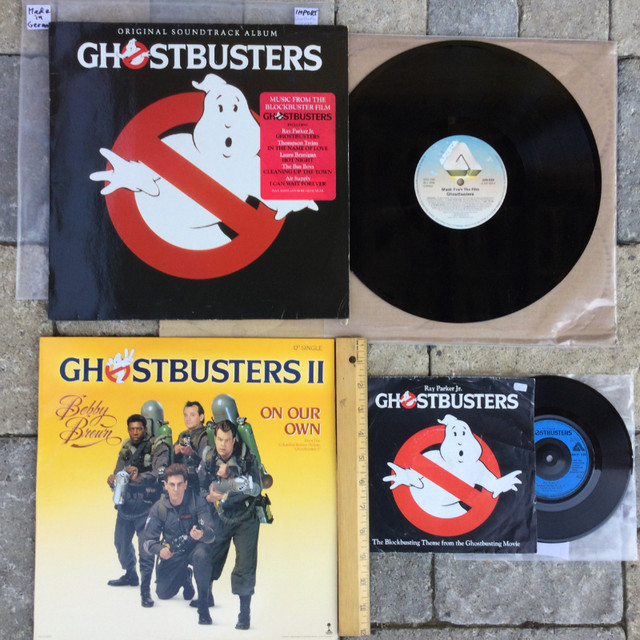 Ghostbuster UK -Import Vinyl RECORD, -12 inch On Our Own, -UK 7" in Arts & Collectibles in Oshawa / Durham Region