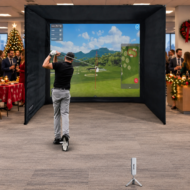 Elevate Your Next Event with a Premium Mobile Golf Simulator!