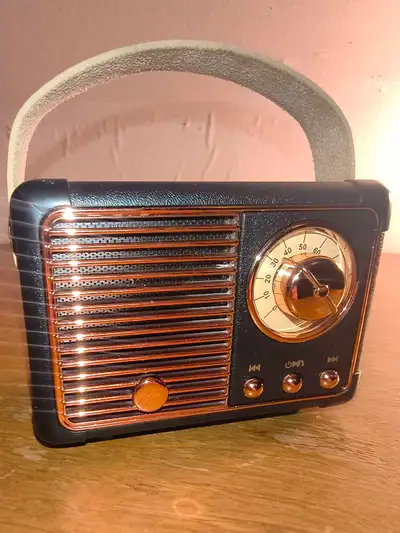 HM11 Portable Retro Bluetooth Speaker, View more