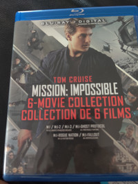 Mission impossible 6 movie collection with digital codes