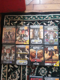 UFC dvd's
