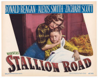 Great 1947 Stallion Road Alexis Smith Movie Poster Lobby Card