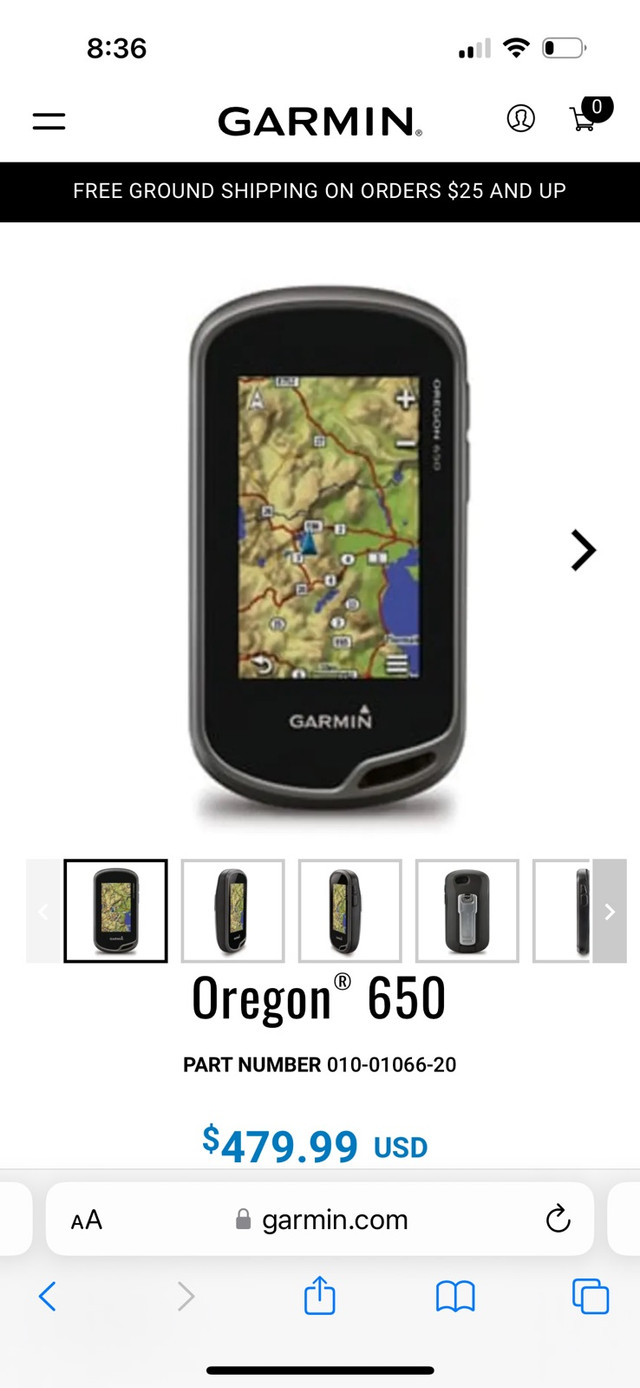 Garmin Oregon 650 GPS in General Electronics in Pembroke - Image 3