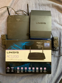 Lynksys AC 1200, EA6100, E7350 (Routers)