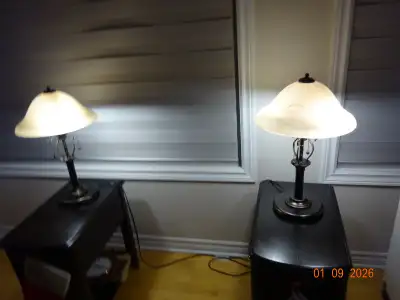LAMPS  ( 2 Table and 1 floor lamp ), View more