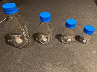 Kimax solvent bottles x30