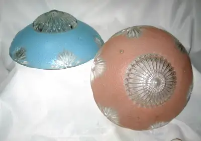 AU CHOIX PLAFONNIERS ANTIQUE  CEILING LAMPS YOUR CHOICE 60$, View more