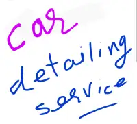 $ 95 Car detailing services