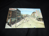 Local Moncton Postcard of Main Street Looking from Train Overpas