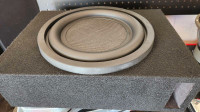 Helix e12w shallow 12in subwoofer in shallow ported box  new!
