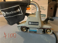 Rockwell Ponceuse à bande / belt sander Rockwell 
