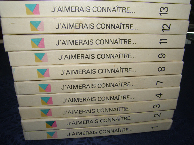 Collection de 19 Livres J'aimerais Connaitre pour Enfant (1972) dans Livres jeunesse et ados  à Ville de Québec - Image 2