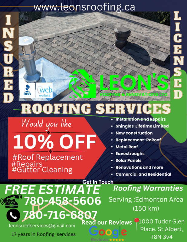Roofing Replacement. in Roofing in Edmonton - Image 3