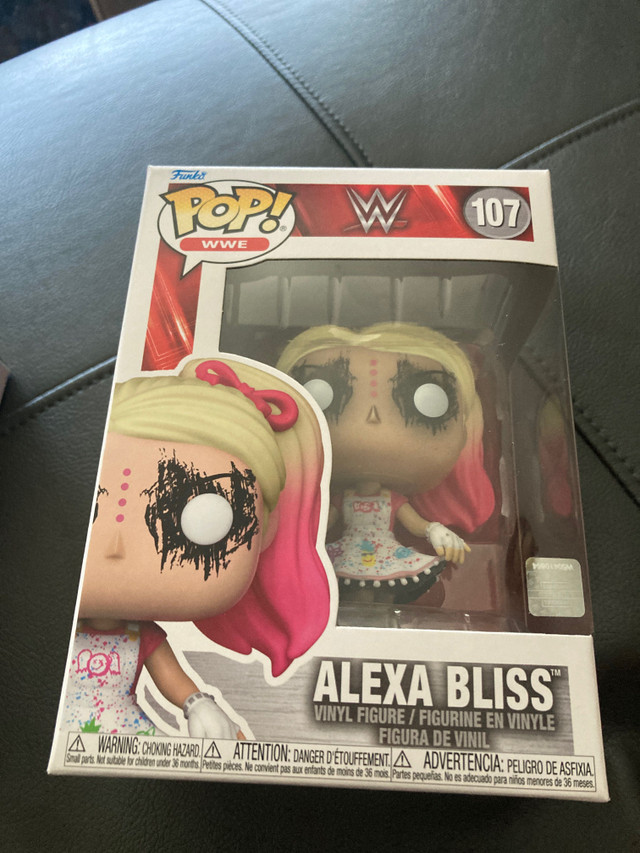 WWE-Alexa Bliss Funko Pop in Arts & Collectibles in City of Toronto
