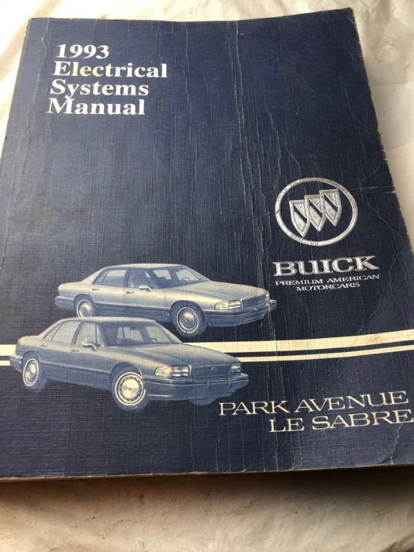 VINTAGE 1993 BUICK PARK AVENUE LASABRE ELECTRICAL SYSTEM #M0927 in Textbooks in Edmonton