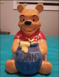 Vintage Disney Winnie the Pooh Piggy Bank