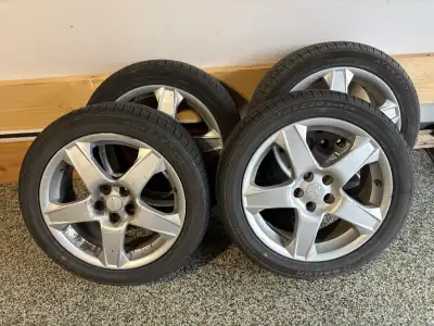 Pneus Sailon Atrezzo 205/50 R17 93V avec Mags, pneus comme neuf 3 mois d’utilisation