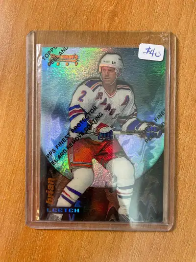 1994-95 Finest Bowman's Best Refractors #B12 Brian Leetch, View more