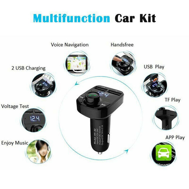 Bluetooth Car Kit MP3 Player FM Transmitter Wireless Radio Adapt in Other in City of Toronto - Image 2