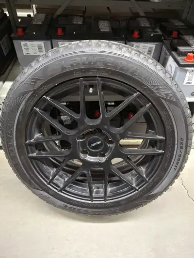 Fast, aluminum wheels and winter tires Dimensions 5x114.3