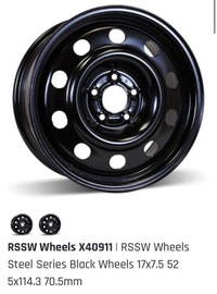 RSSW Single Steel Rim 17x7.5 5x114.3  Hamilton Ontario Preview