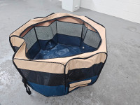 Used Portable Pet Playpen, Dog cage, Cats, small dogs carrier