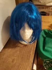 Blue Wig For Sale