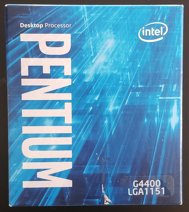 New & Sealed Intel Pentium G4400 LGA 1151 Processor in System Components in City of Toronto
