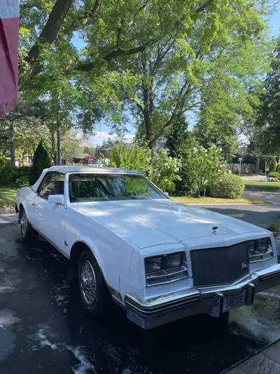 The time has come to sell my 1985 Buick Riviera convertible. A rare, one of 400 made in1985 Converti...