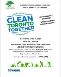 Park Cleanup (April 20)