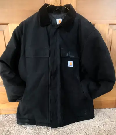 Size large. Great outdoor or work jacket. New condition. Smoke and pet free home.