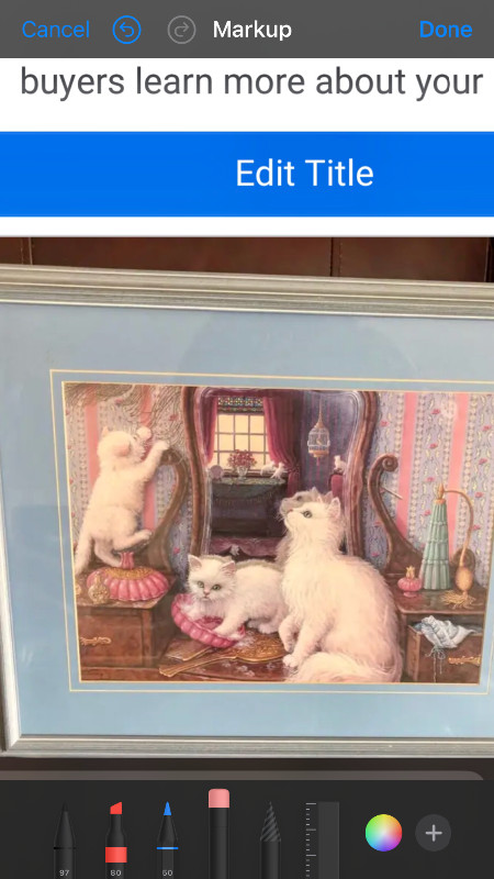 Framed print in Arts & Collectibles in Sault Ste. Marie