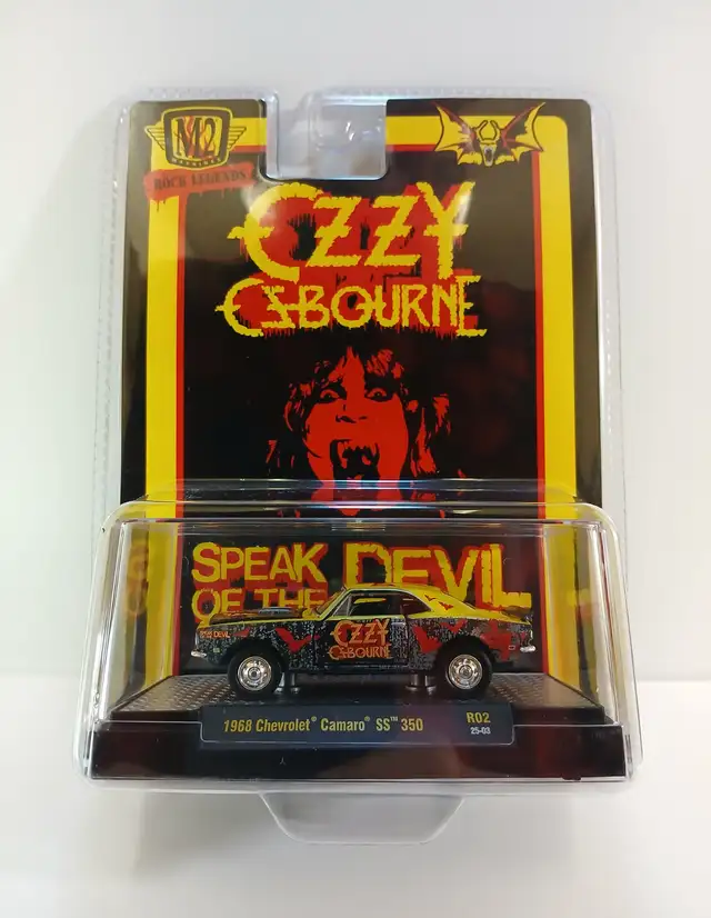 M2 Rock Legends Ozzy Osbourne. 1968 Chevrolet Camaro SS 350