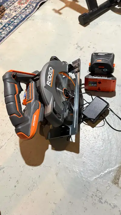 Ridgid Brushless Circular Saw 6 years old , View more